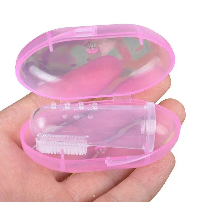 Brosse à dents pour animaux – Embout doigt en silicone - LePetitChat