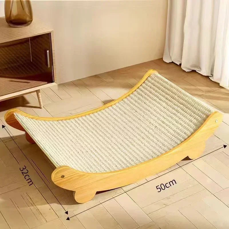Nid Griffoir en Bois - Surface en Sisal - LePetitChat
