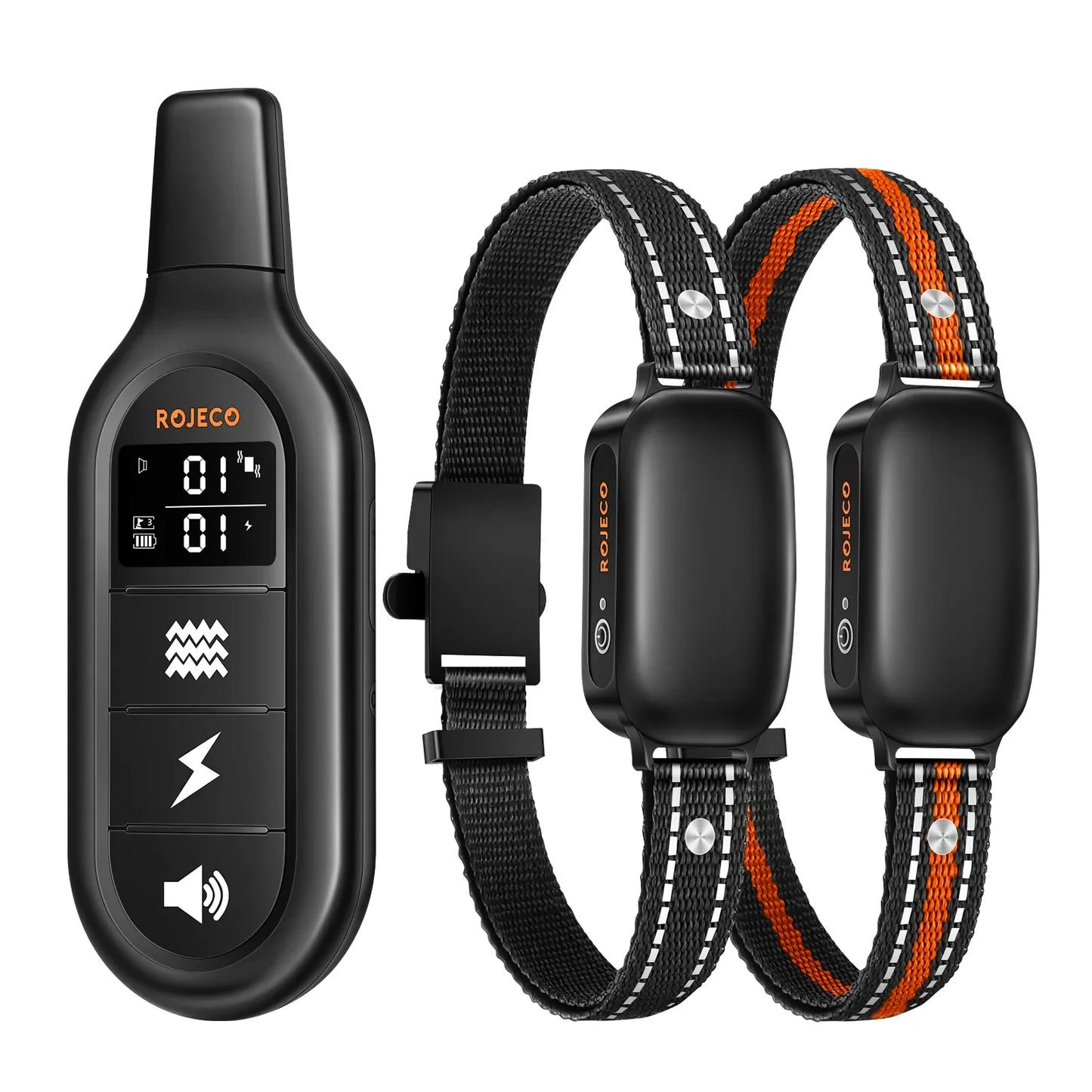 Collier de Dressage Électrique ROJECO – 1000M, Étanche IPX7, Rechargeable - LePetitChat
