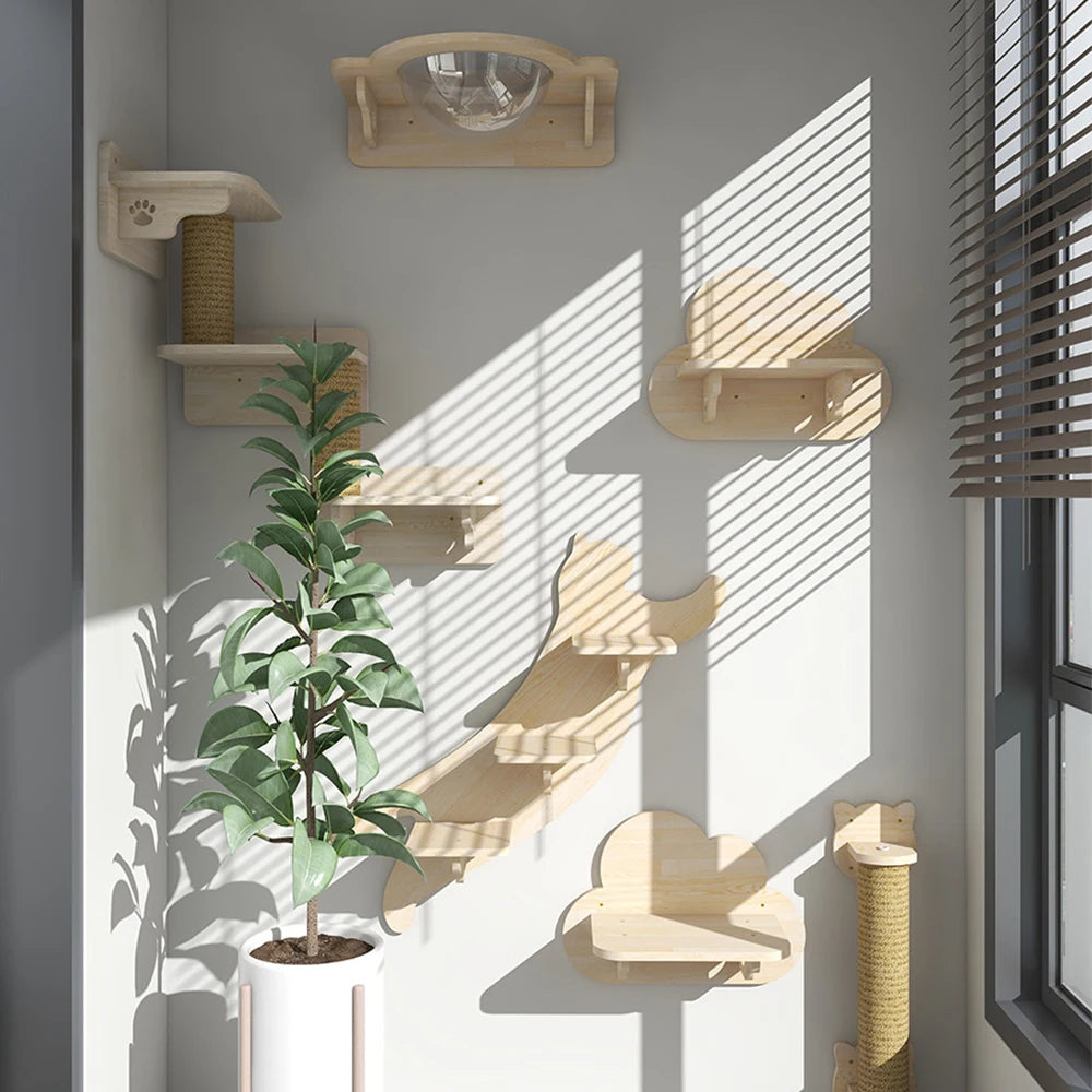Grattoir - Aire de Jeu Mural pour Chat - LePetitChat