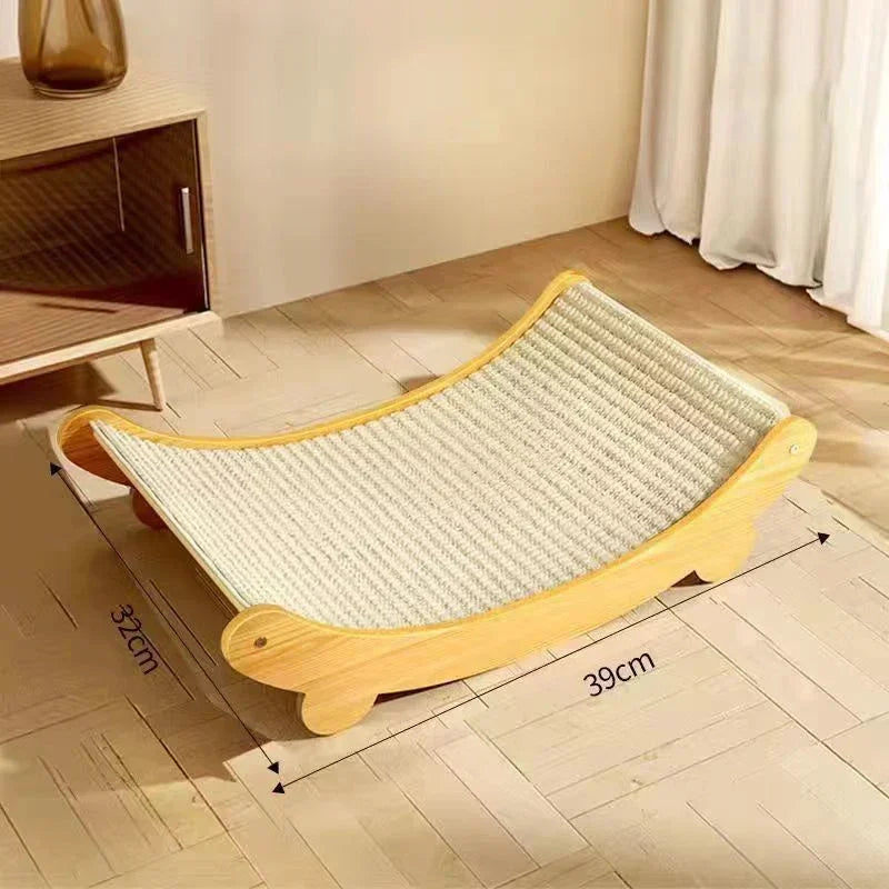 Nid Griffoir en Bois - Surface en Sisal - LePetitChat