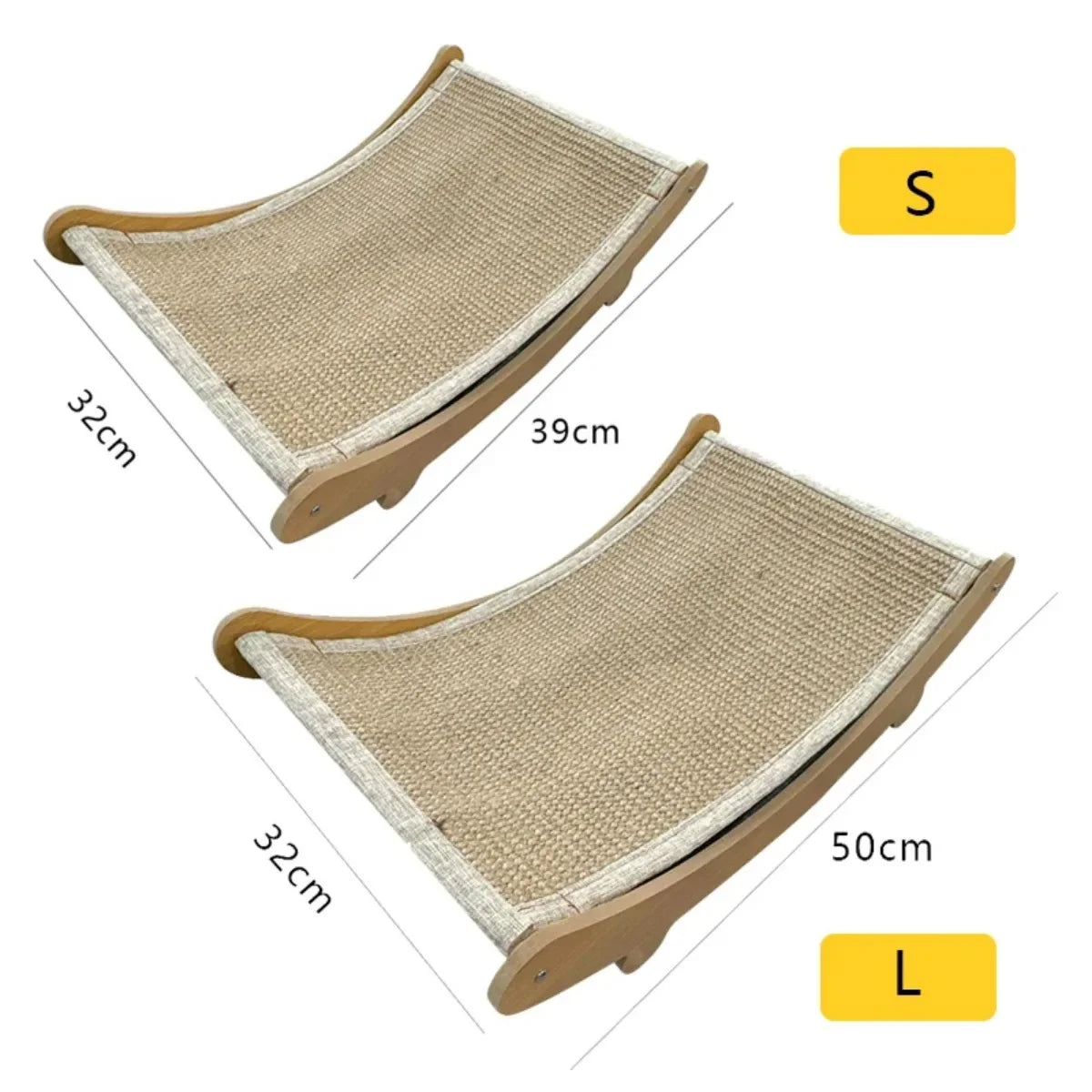 Nid Griffoir en Bois - Surface en Sisal - LePetitChat