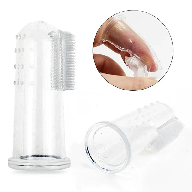 Brosse à dents pour animaux – Embout doigt en silicone - LePetitChat