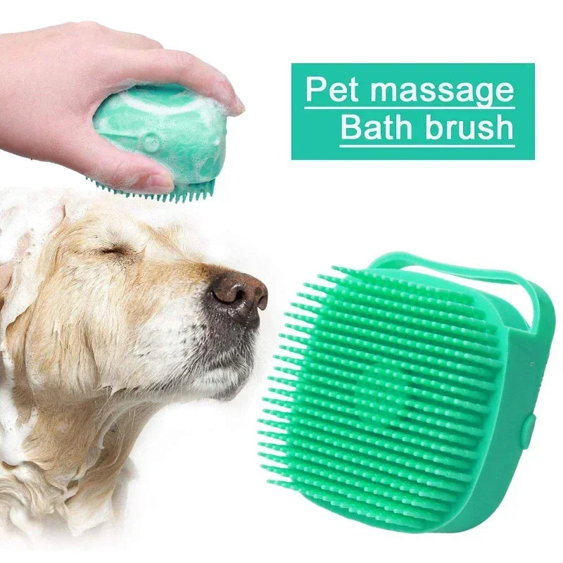 Brosse de bain 2-en-1 – Distributeur de shampooing - LePetitChat