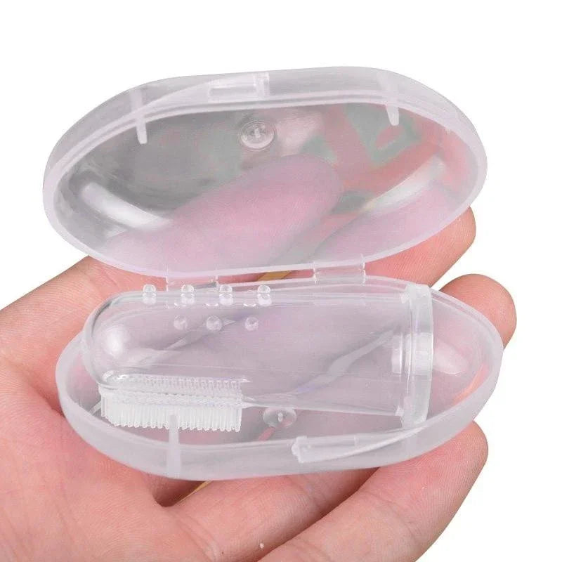 Brosse à dents pour animaux – Embout doigt en silicone - LePetitChat