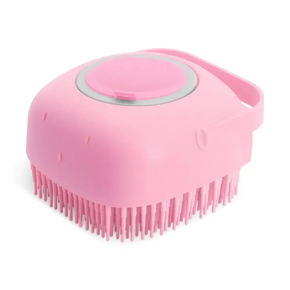 Brosse de bain 2-en-1 – Distributeur de shampooing - LePetitChat