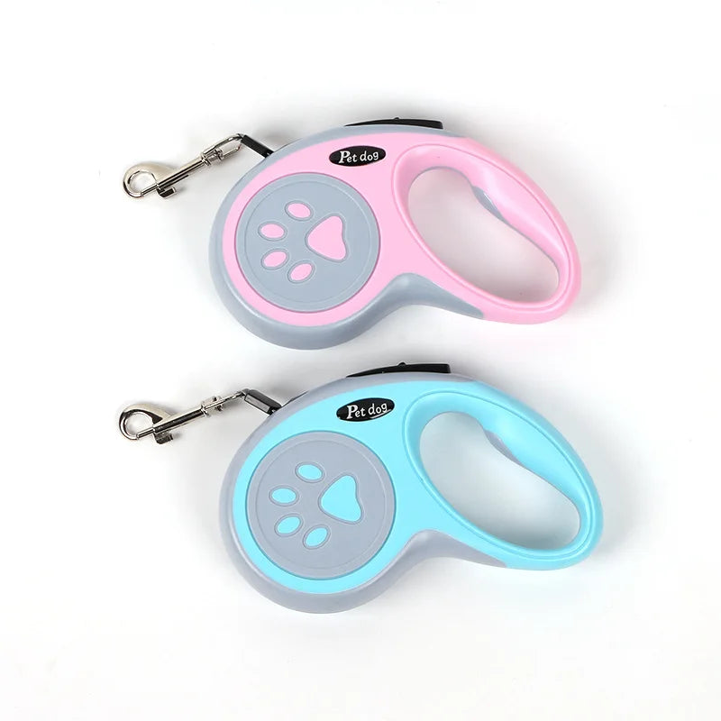 Laisse Rétractable Automatique – 3m ou 5m - LePetitChat