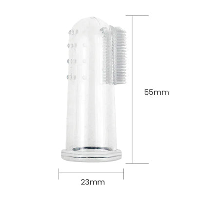 Brosse à dents pour animaux – Embout doigt en silicone - LePetitChat